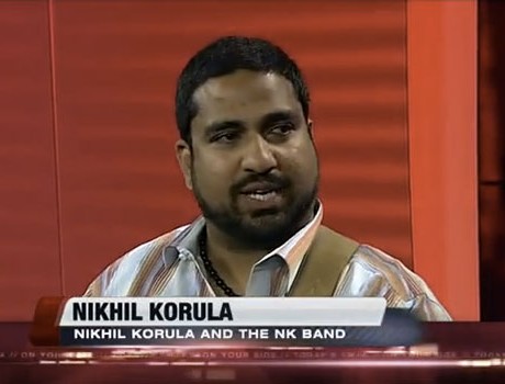 Nikhil Korula and the NK Band performing at Summerfest